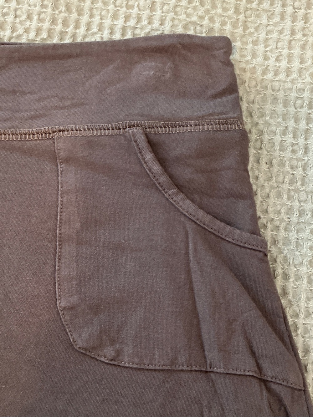 fresh produce Mauve/Purple Mini Skirt with Pockets - Picture 4 of 8